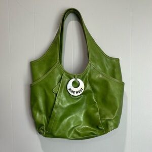 Beautiful Lime Green NINE WEST Vintage Purse